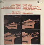 LP - Alec Wilder / Frank Levy - Sonata f clarinet + piano / suite f flute, calrinet + piano ... - heavy cardboard sleeve