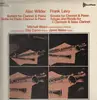 LP - Alec Wilder / Frank Levy - Sonata f clarinet + piano / suite f flute, calrinet + piano ... - heavy cardboard sleeve