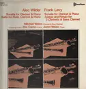 LP - Alec Wilder / Frank Levy - Sonata f clarinet + piano / suite f flute, calrinet + piano ... - heavy cardboard sleeve