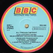 LP - Aled Jones & The BBC Welsh Symphony Orchestra & Chorus - All Through The Night