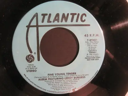 Aleem Featuring Leroy Burgess - Fine Young Tender