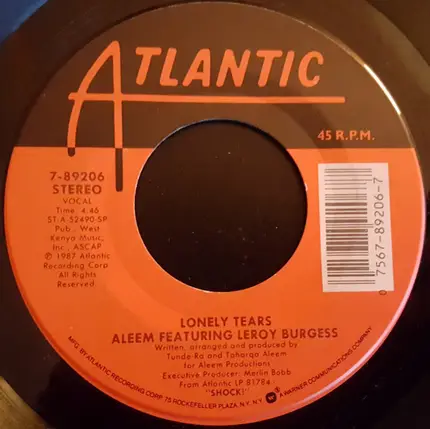 Aleem Featuring Leroy Burgess - Love Shock