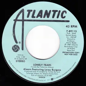 Aleem Featuring leroy burgess - Lonely Tears