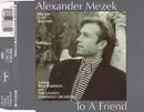 CD Single - Aleksander Mežek Duet With Cliff Richard - To A Friend