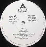 12inch Vinyl Single - Aleph - Fly To Me - OBI + Insert