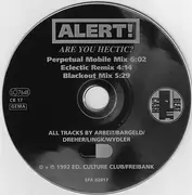 CD Single - Alert! - Are You Hectic?