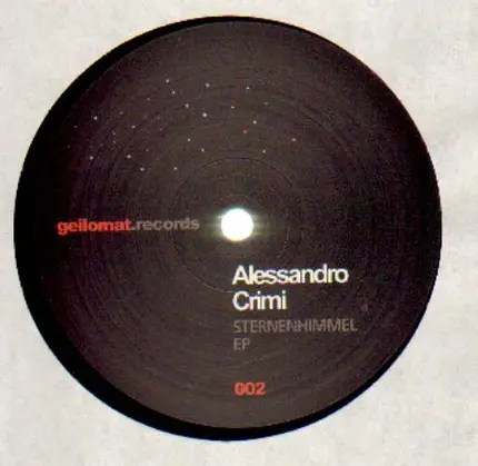 Alessandro Crimi - Sternenhimmel EP