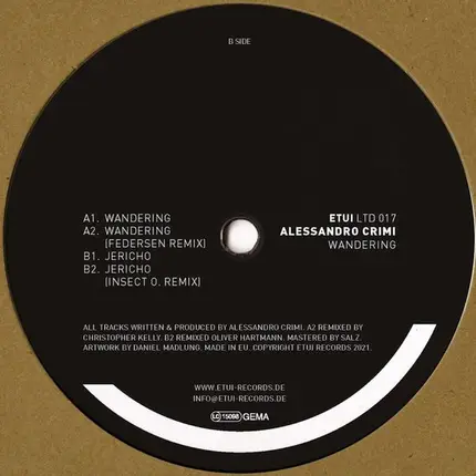 Alessandro Crimi - Wandering