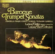 LP - Stradella /  Finger / Corelli / Legrenzi /  Tellemann - Baroque Trumpet Sonatas (Güttler)