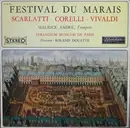 LP - Alessandro Scarlatti - Arcangelo Corelli - Antonio Vivaldi / Maurice André - Collegium Musicum De P - Festival Du Marais
