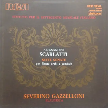 Scarlatti - Sette Sonate Per Flauto Archi E Cembalo