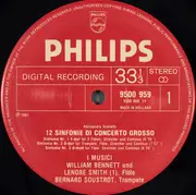 Double LP - Scarlatti - 12 Sinfonie Di Concerto Grosso - Hardcover box +Insert