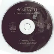 Double CD - Alessandro Scarlatti / Modo Antiquo , Federico Maria Sardelli , La Magnifica Comunità , Enrico Casa - Concertos and Sinfonias - Digipak