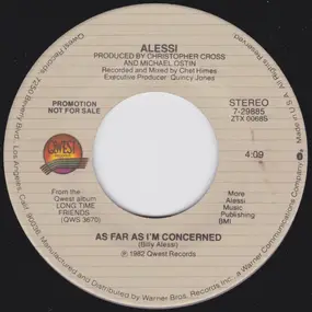 Alessi - As Far As I'm Concerned