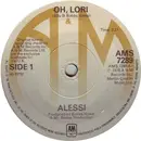 7inch Vinyl Single - Alessi - Oh, Lori - Solid Centre