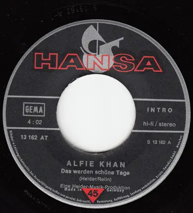 Alfie Khan - Das Werden Schöne Tage