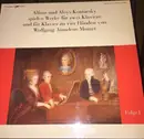 LP - Mozart - Werke Für Zwei Klaviere Und Für Klavier Zu Vier Händen Folge 1