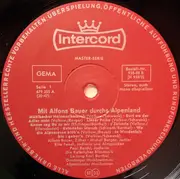 LP - Alfons Bauer , Michael Berger , Pepi Reichl , Die Alpenländer Musikanten , Die Keferloher Musikante - Mit Alfons Bauer Durchs Alpenland