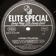 LP - Alfons Bauer , Rudi Knabl - Fröhliche Zitherklänge