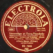 Alfons Bauer Mit Seinem Orchester - Erinnerung An Georg Freundorfer