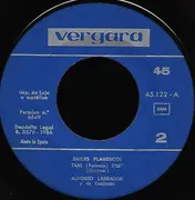 7inch Vinyl Single - Alfonso Labrador Y Su Conjunto - Bailes Flamencos