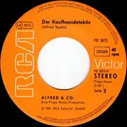 7inch Vinyl Single - Alfred & Co - Eine Pizza Paßt In Jedes Portemonaie