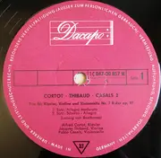 LP - Alfred Cortot - Jacques Thibaud - Pablo Casals , Ludwig van Beethoven - Klaviertrio Nr. 7 B-Dur Erzherzogstrio