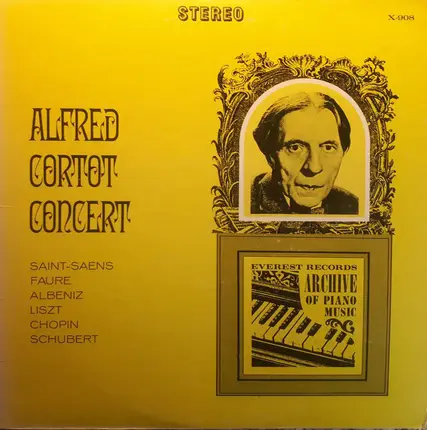 Alfred Cortot - Alfred Cortot Concert