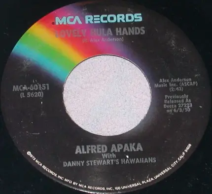 Alfred Apaka - Little Brown Gal