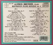 Double CD - Alfred Brendel , Ludwig van Beethoven - Alfred Brendel Plays Beethoven Piano Sonatas Vol. II
