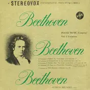 Alfred Brendel - Beethoven Piano Music, Vol.I