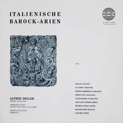 Caccini / Saracini / Paradisi / Gagliano a.o. - Italienische Barock-Arien