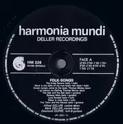 LP - Alfred Deller , Mark Deller - Folk Songs