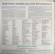 LP - Alfred Deller & Deller Consort - Madrigal Masterpieces