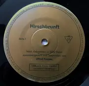 LP - Alfred Klapper - Hirschbrunft