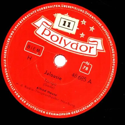 Alfred Hause - Jalousie / Blauer Himmel