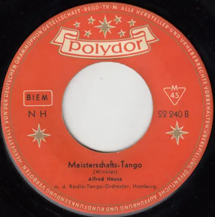 Alfred Hause m. d. Radio-Tango-Orchester Hamburg - Turnier-Tango