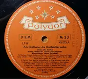 10'' - Alfred Hause Mit Seinen Tanz-Streichsolisten , Blasorchester Hanns Steinkopf - Als Großvater Die Großmutter Nahm. Liebe Alte Weisen.