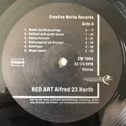 LP - Alfred 23 Harth - Red Art - +insert