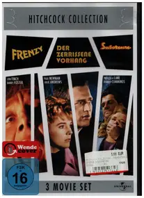 Alfred Hitchcock - Hitchcock-Collection: Frenzy / Der zerrissene Vorhang (Torn Curtain) / Saboteure (Saboteur) [3 DVDs]