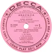 LP - Alfred Newman - Anastasia (Music From The Soundtrack)