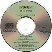 CD - Alfred Schnittke - Ritual / (K)ein Sommernachtstraum / Passacaglia / Seid Nüchtern Und Wachet (Faust Cantata)