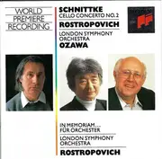 CD - Schnittke -  Rostropovich / Ozawa - Cello Concerto No. 2 - In Memoriam...