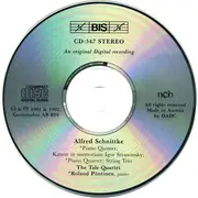 CD - Schnittke - Piano Quintet; Kanon In Memoriam Igor Stravinsky; Piano Quartet; String Trio