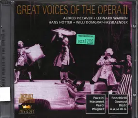 Alfred Piccaver - Great Voices Of The Opera II