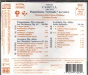 CD - Alfredo Casella - Paganiniana: Divertimento For Orchestra / Serenata / La Giara