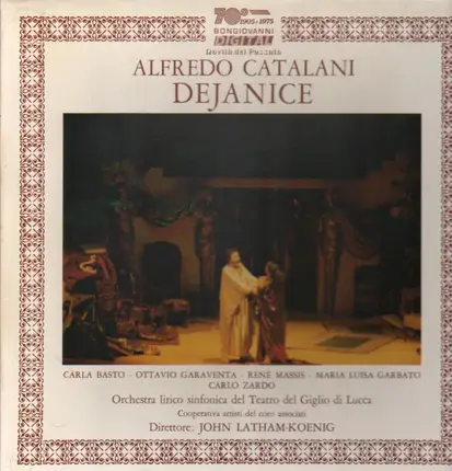 Alfredo Catalani - Dejanice, John Latham-Koenig