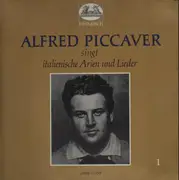 LP - Alfred Piccaver - Singt itatalienische Arien und Lieder