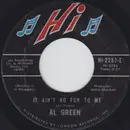 7'' - Al Green - Livin' For You / It Ain't No Fun To Me