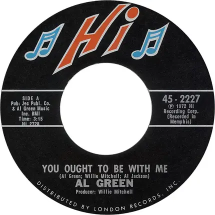 Al Green - You Ought To Be With Me